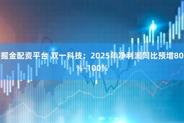 掘金配资平台 双一科技：2025年净利润同比预增80%-100%